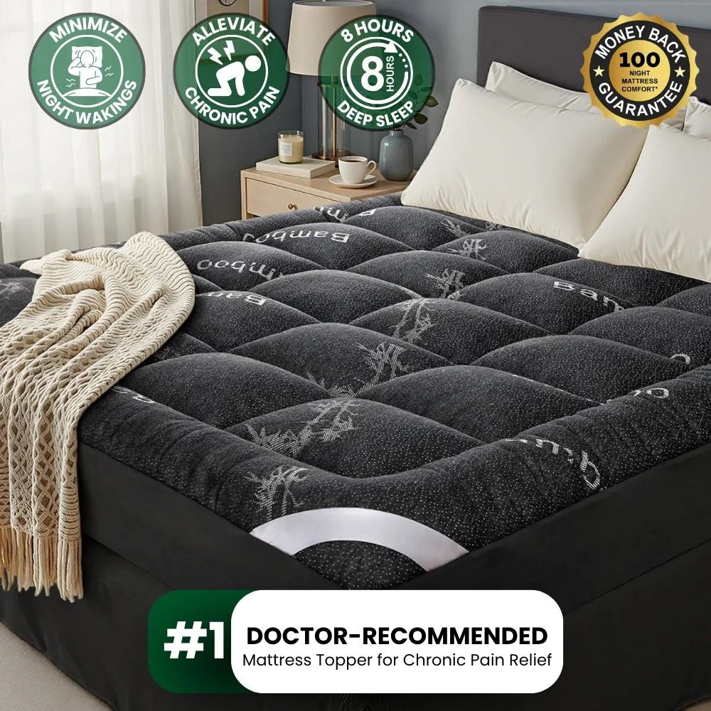 Nazavie Bamboo Mattress Topper