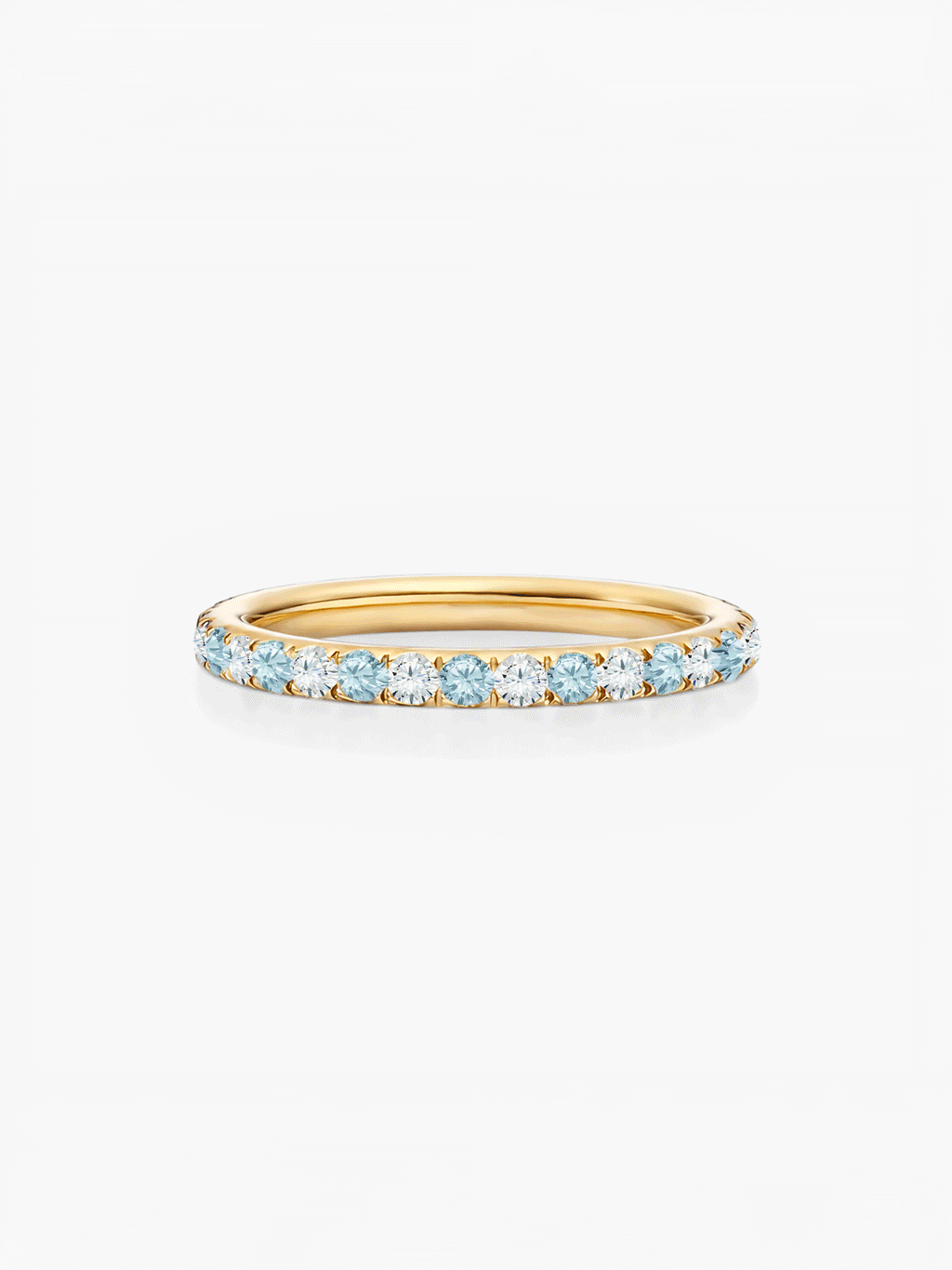 Eterna Birthstone Ring Gold