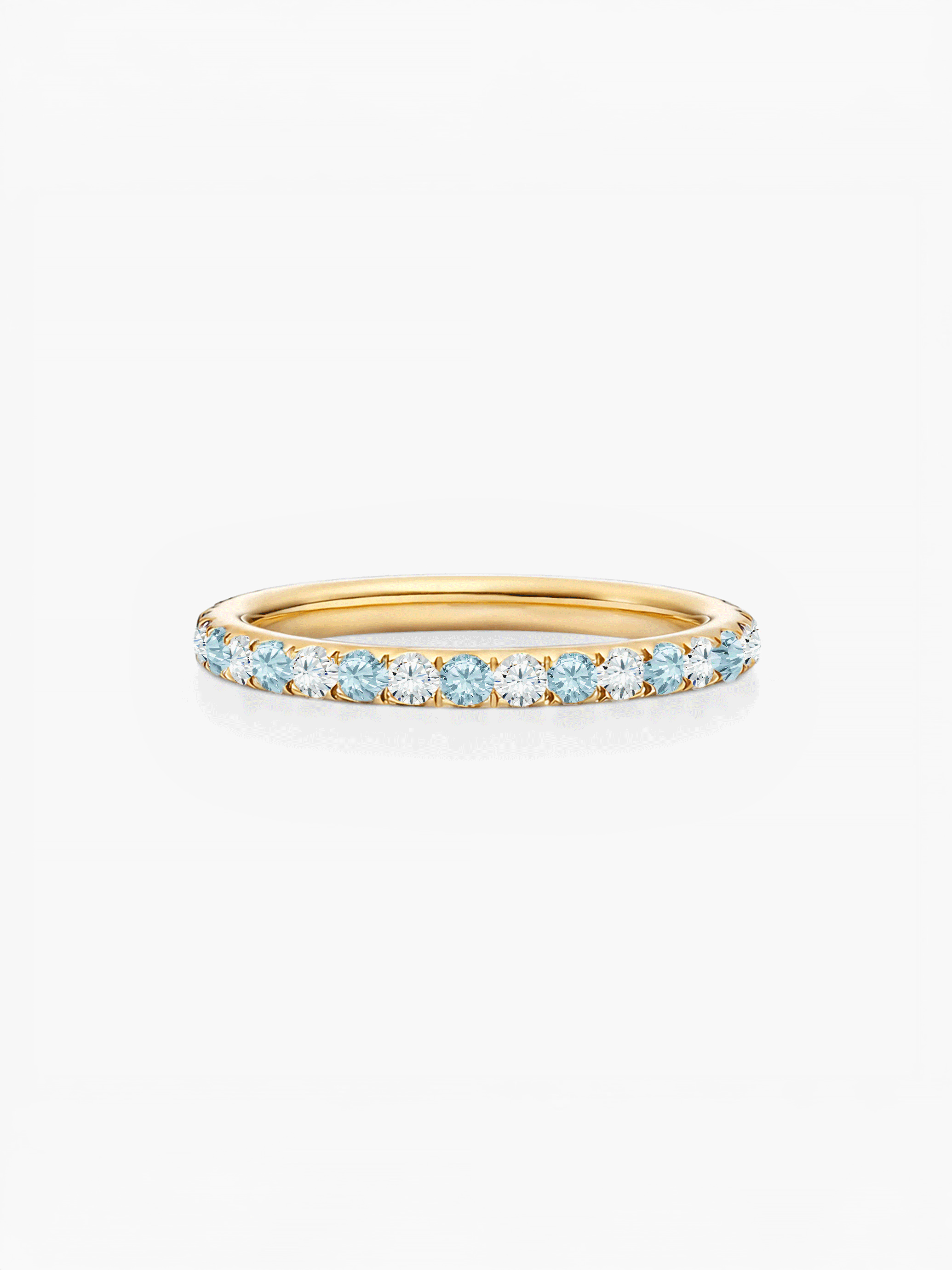 Eterna Birthstone Ring Gold