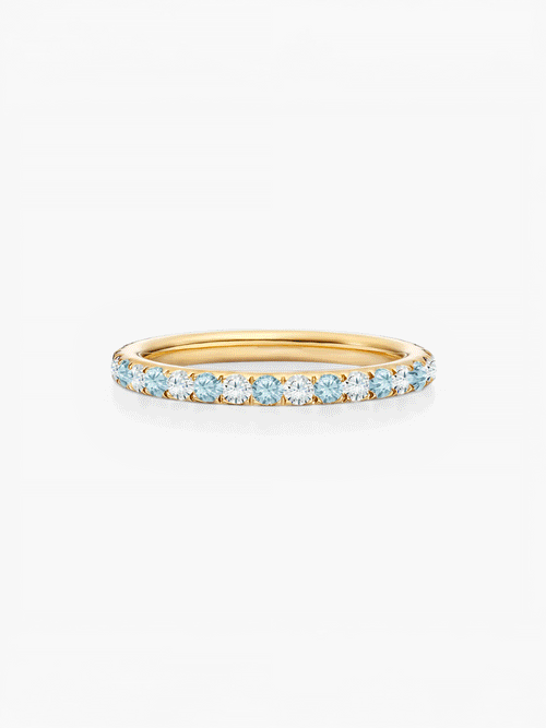 Eterna Birthstone Ring Gold